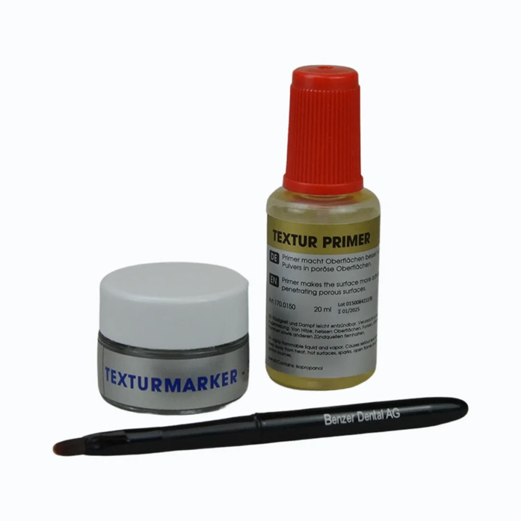 Texturmarker Set Silver